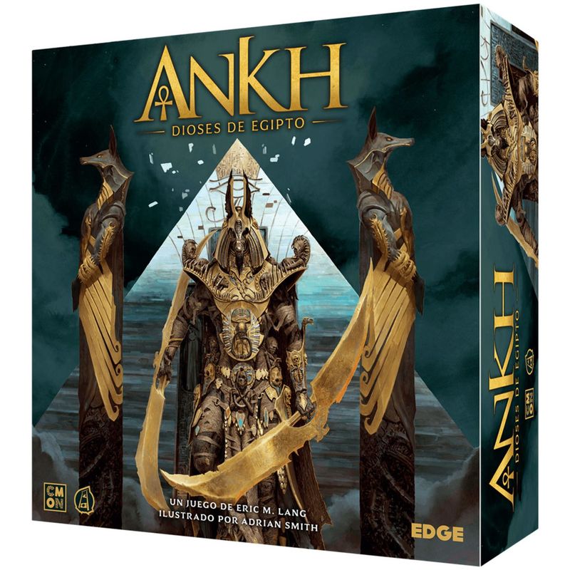 ASMODEE - Ankh Dioses De Egipto Cool Mini Or Not Edge Juego Español