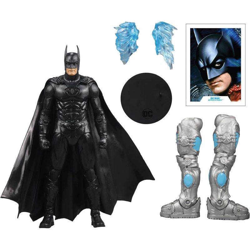 DC COMICS - Batman Figura Batman  Robin Dc Mcfarlane Toys Mr Freeze