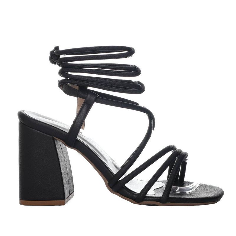 ZAVATTY - Sandalia tacon para mujer 7531-Z191 NEGRO GOLOSINA ZAVATTY