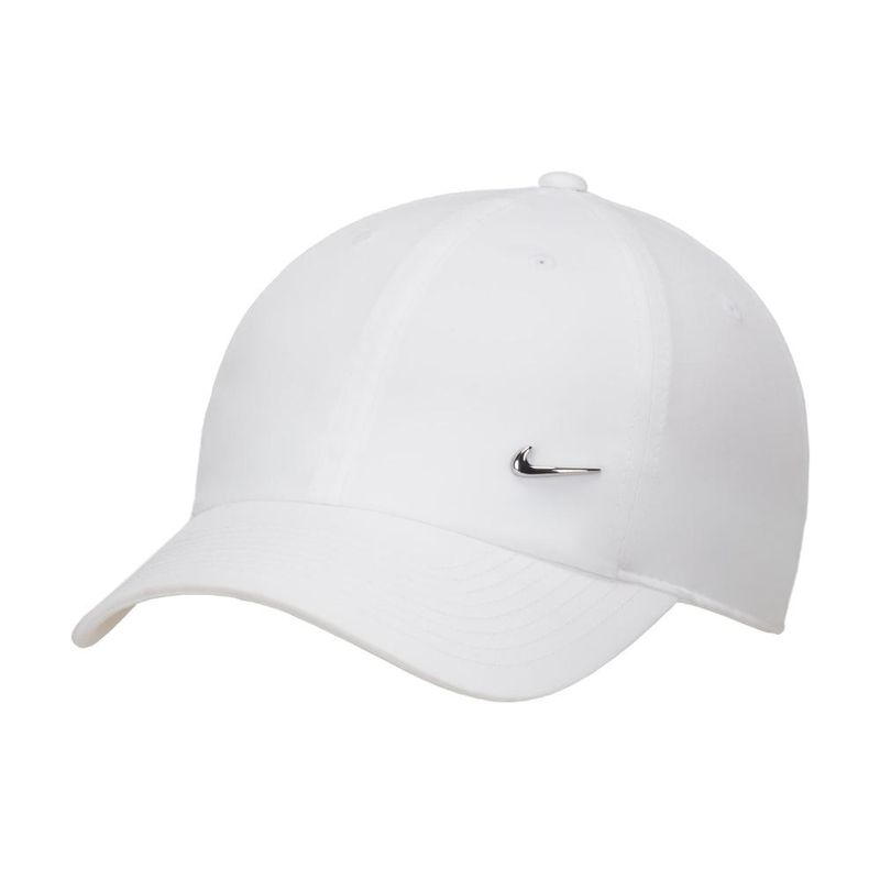 NIKE - Gorra Nike Dri Fit Club Metal Swoosh-Blanco