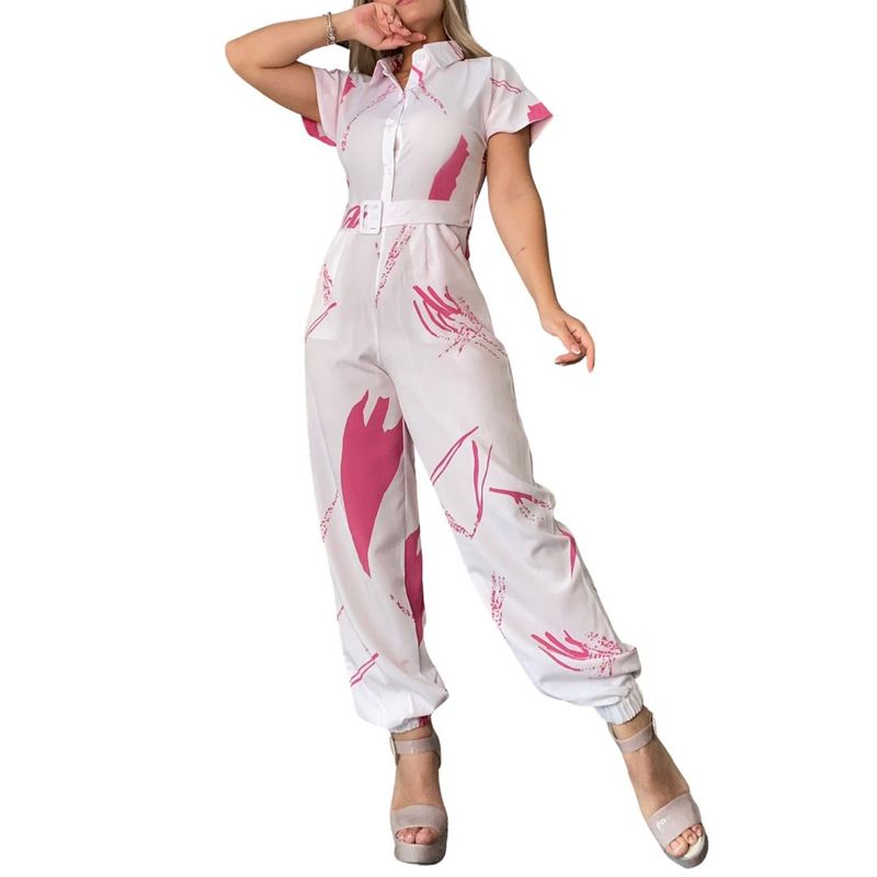 YURELKSHOP - ENTERIZO CAMISERO TIPO JOGGER PANTALON LARGO