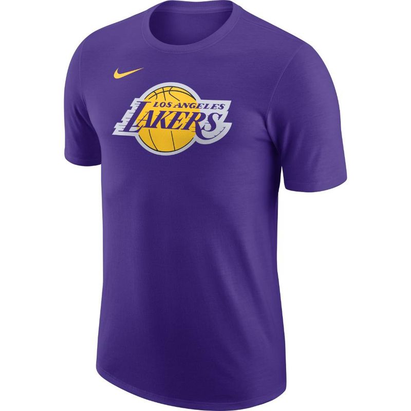 NIKE - Camiseta Nike Angeles Lakers Essential Ss Tee-Purpura