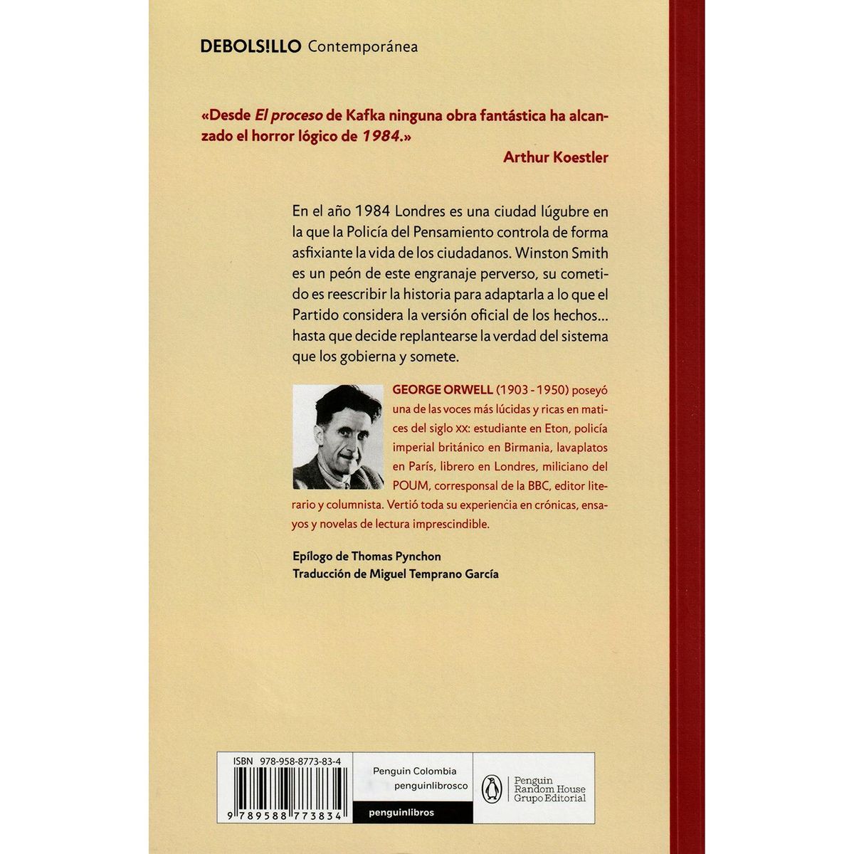 DEBOLSILLO - 1984. George Orwell