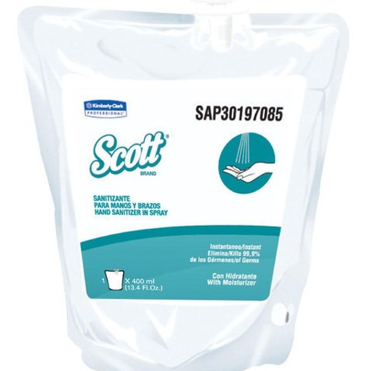 SCOTT - Sanitizante De Manos Scott En Spray X 400 Ml