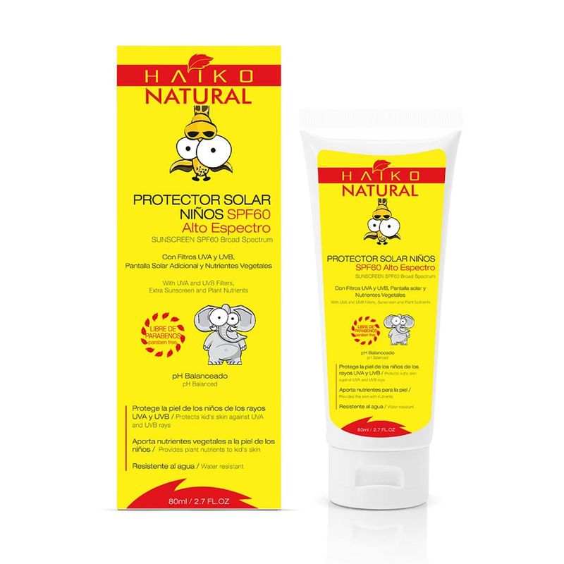 HAIKO NATURAL - Protector Solar Haiko Ninos Spf 60 X 80ml