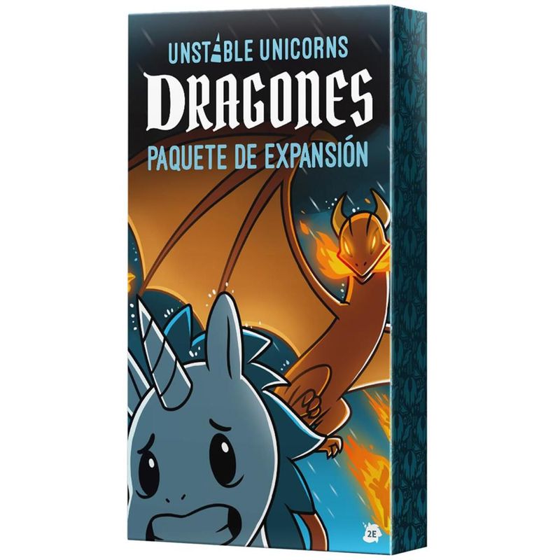 ASMODEE - Unstable Unicorns Dragones - Expansión Español