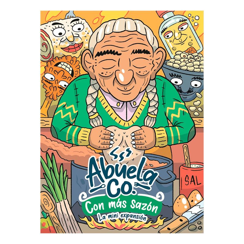 ASMODEE - Juego De Mesa - Abuela Co - Español