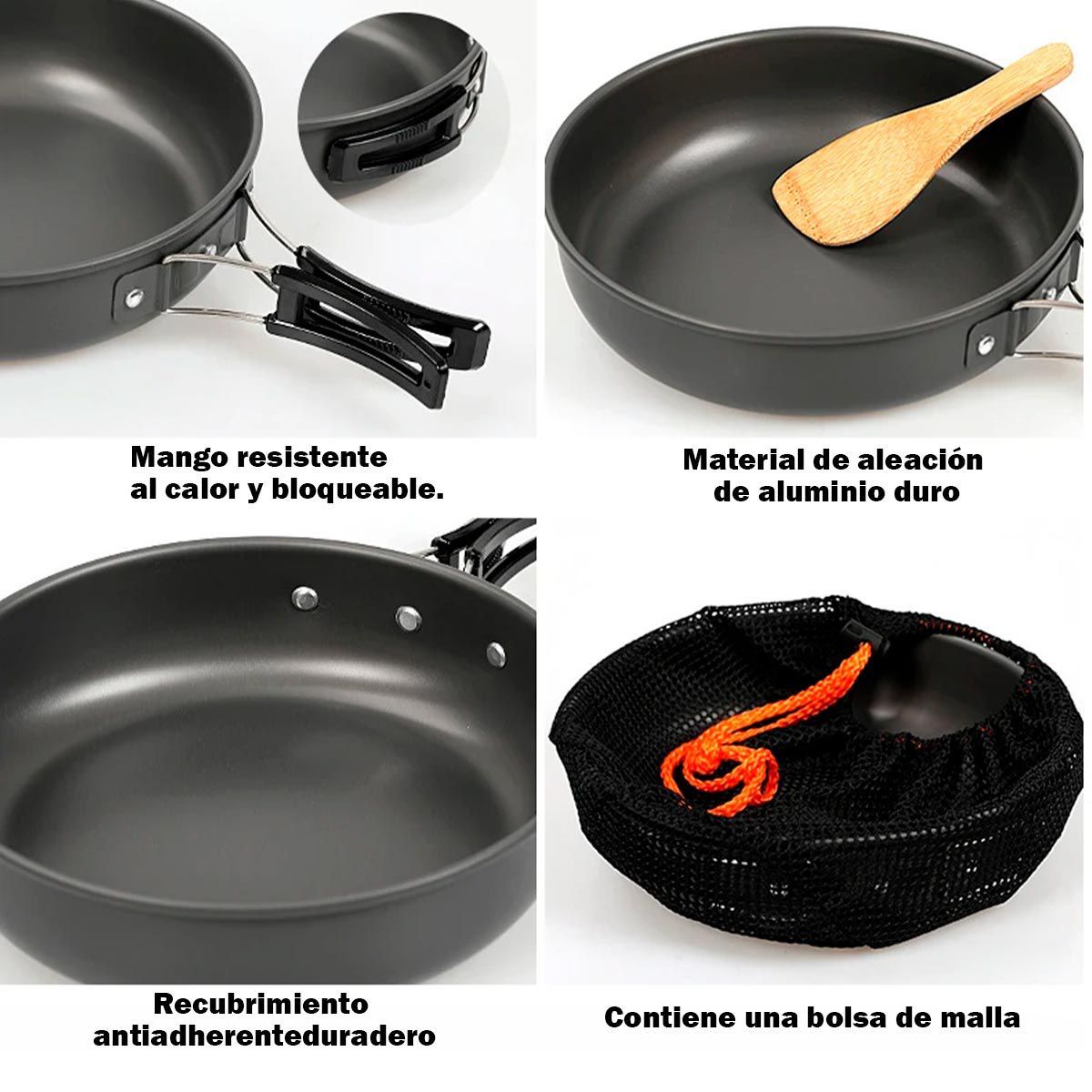 COMPRALOENCASA COM - Kit De Camping Cocina Portátil Completo Portable SY-200