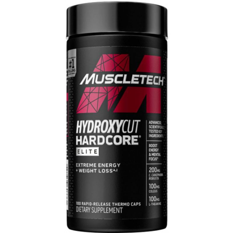 MUSCLETECH - Hydroxycut Hardcore 100 Capsulas - Muscletech_.