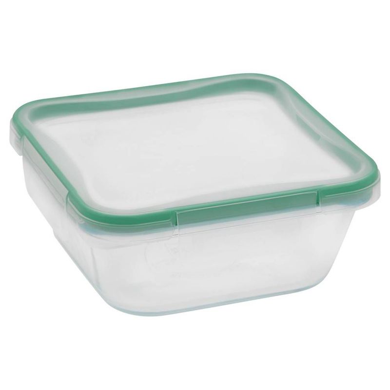 CONTINENTE - Refractaria Cuadrada Vidrio 4 Taza-950 Ml Sts  Wip - 1109342.