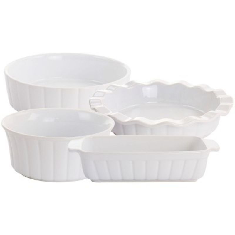 GIBSON - Juego De Moldes  Para Hornear Gracious Dining De 4 Piezas - GIBSON.