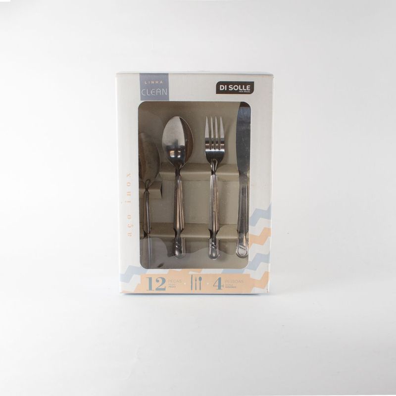 DISOLLE - Juego Cubiertos 12Pzs Clean Cr - DISOLLE - 07.9965.26.0000