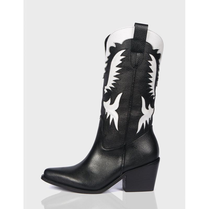 STIVALI - BOTA MARCELLA NEGRO X BLANCO