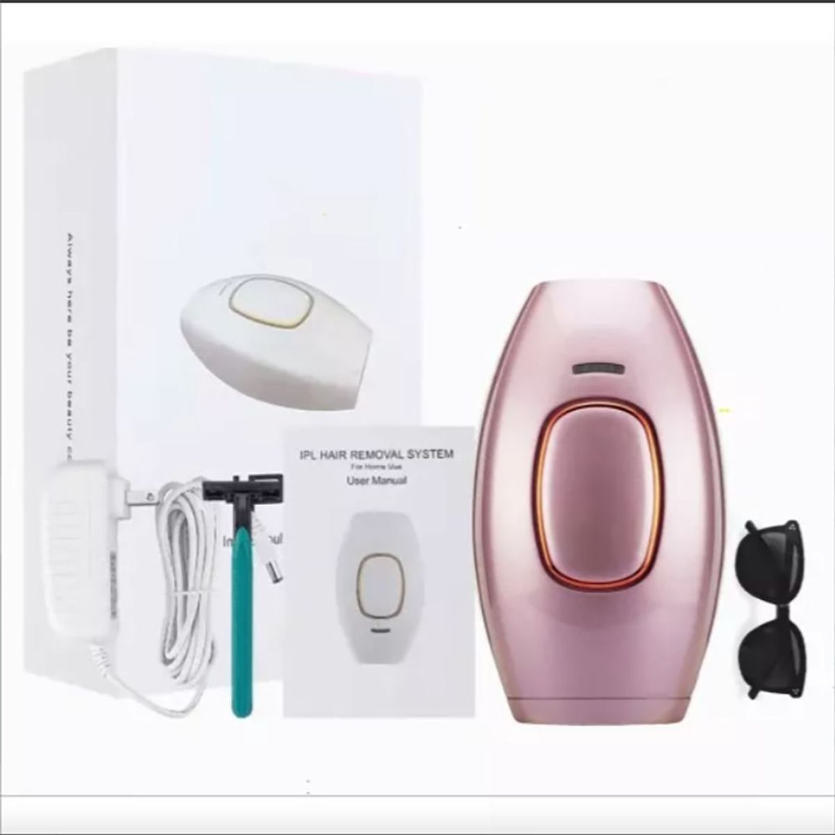 CARER SPARK - Depilador Portatil Láser permanente IPL Para Uso Doméstico Sin Dolor