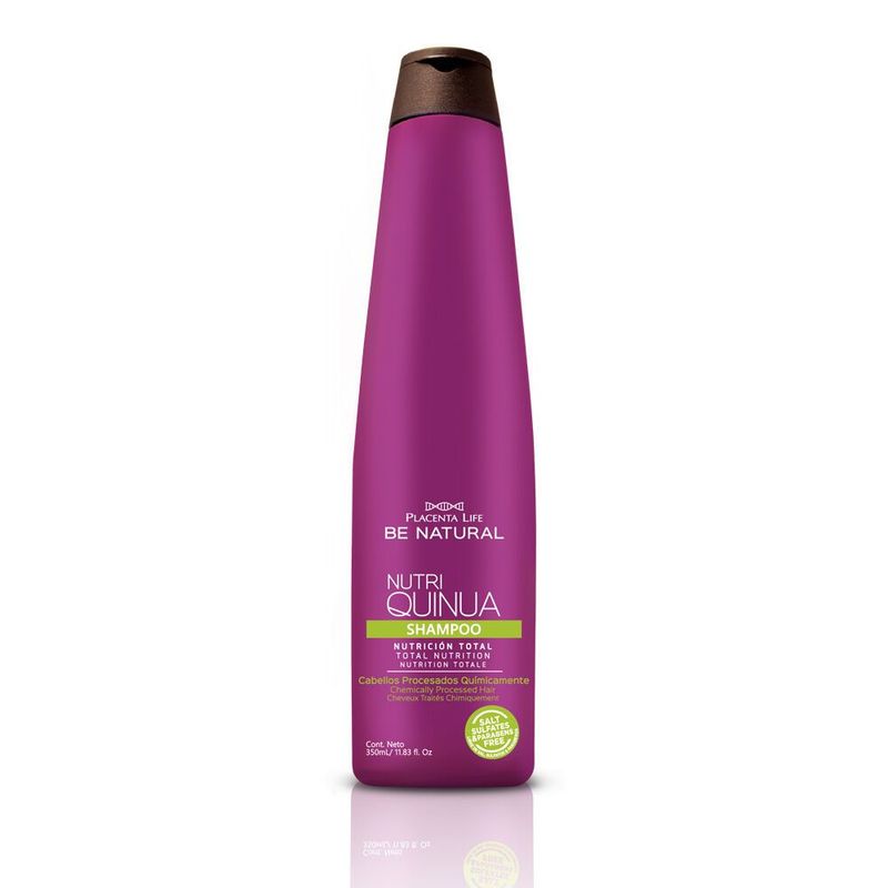 BE NATURAL - Shampoo Placenta Life Quinua 350ml