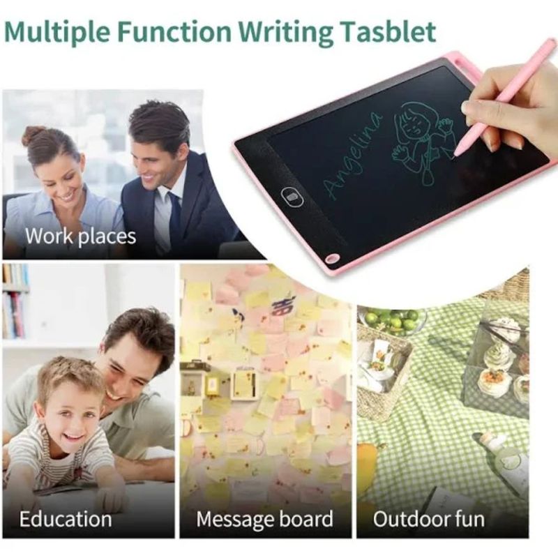 GENERICO - Pizarra mágica para niños de 12 pulgadas, tableta de dibujo LCD juguetes para niñas cuaderno Digital.