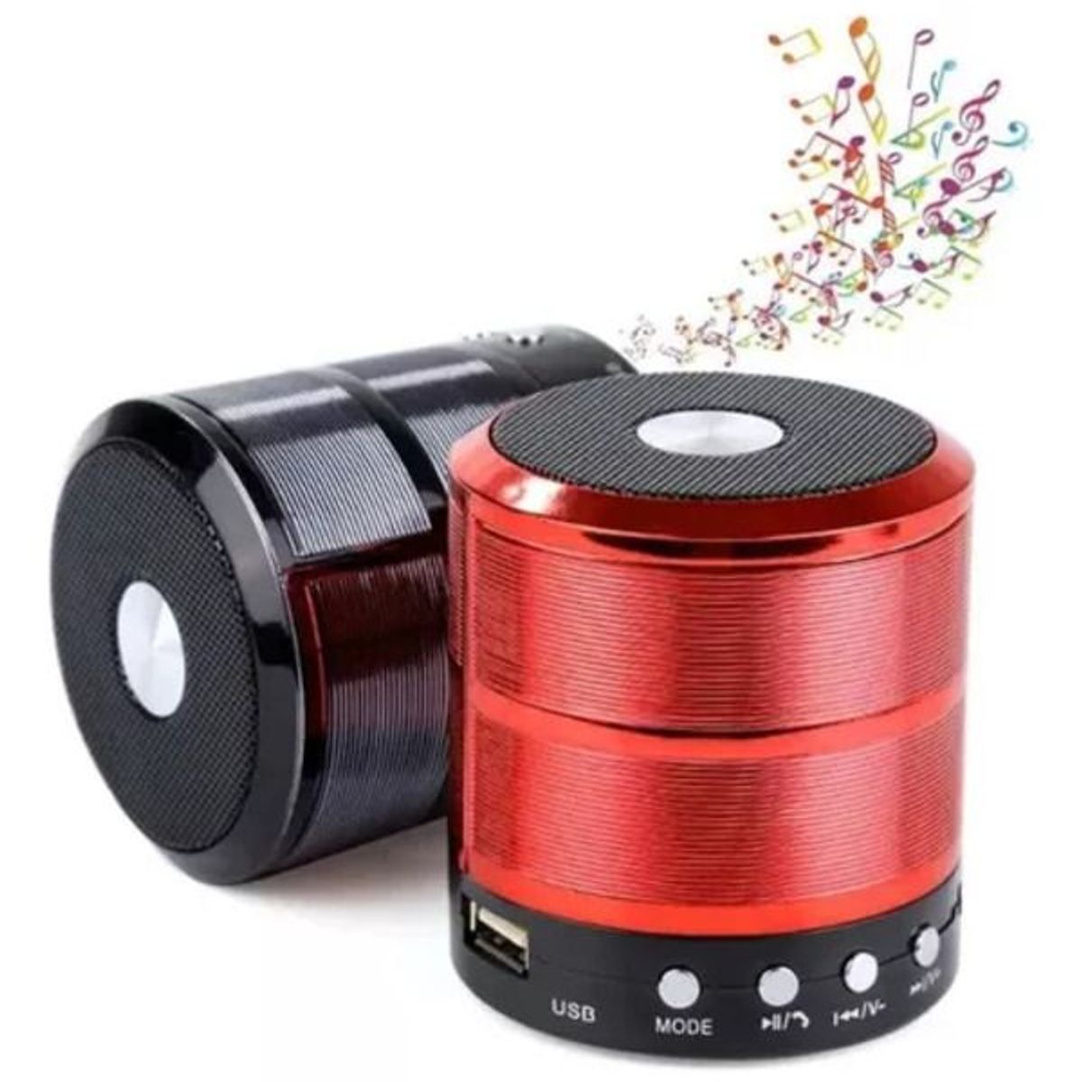 GENERICO - Parlante Mini Con Bluetooth Usb Entrada Micro Sdaux