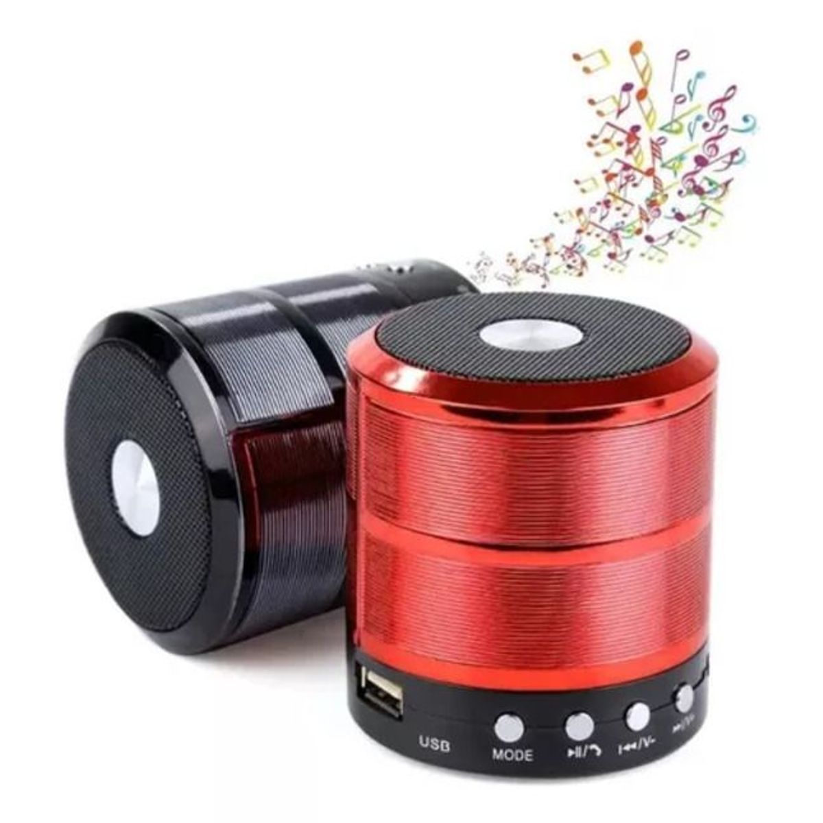 GENERICO - Parlante Mini Con Bluetooth Usb Entrada Micro Sdaux