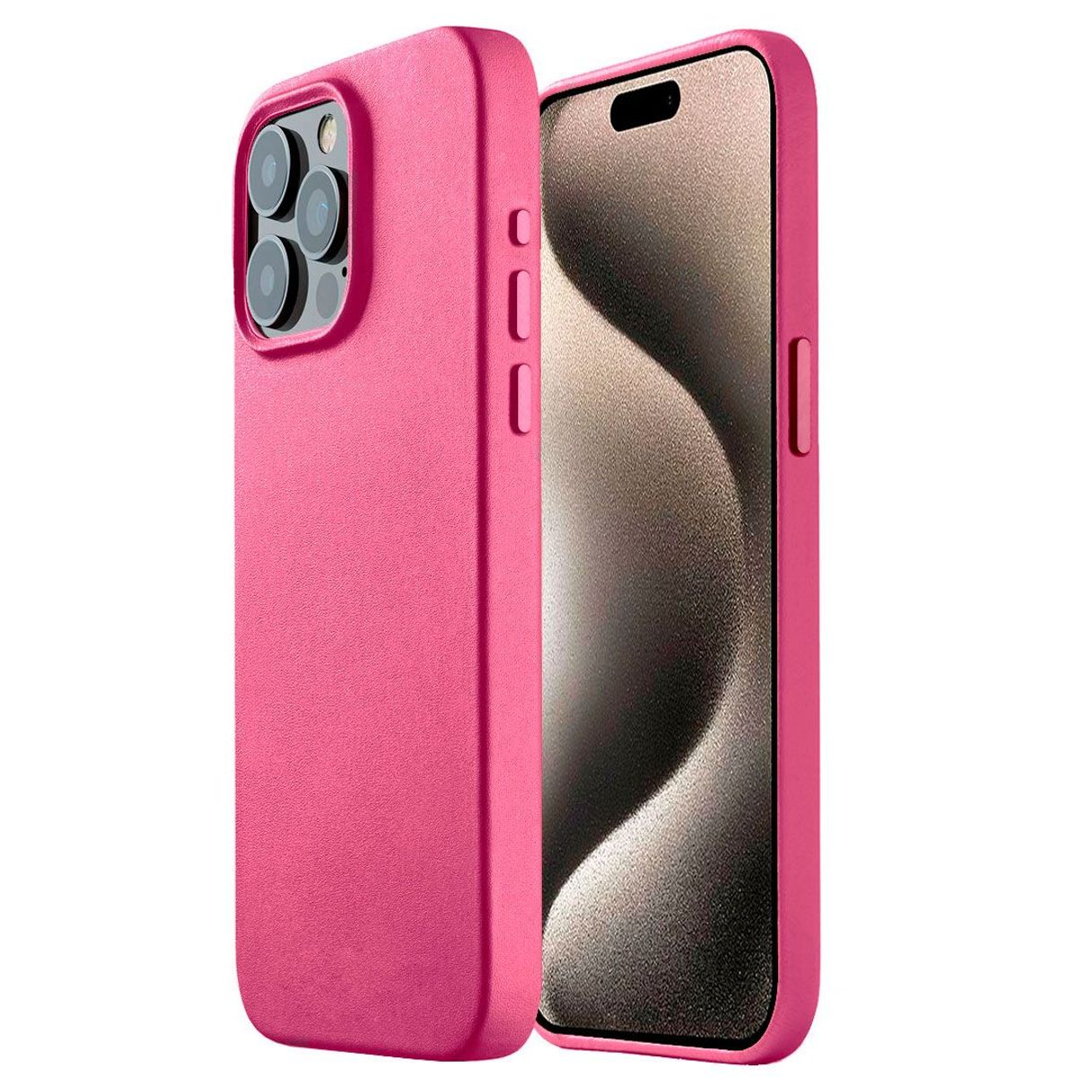 EPIPHONE - Estuche Leather Case Magsfe Compatible con iPhone 15 Pro max