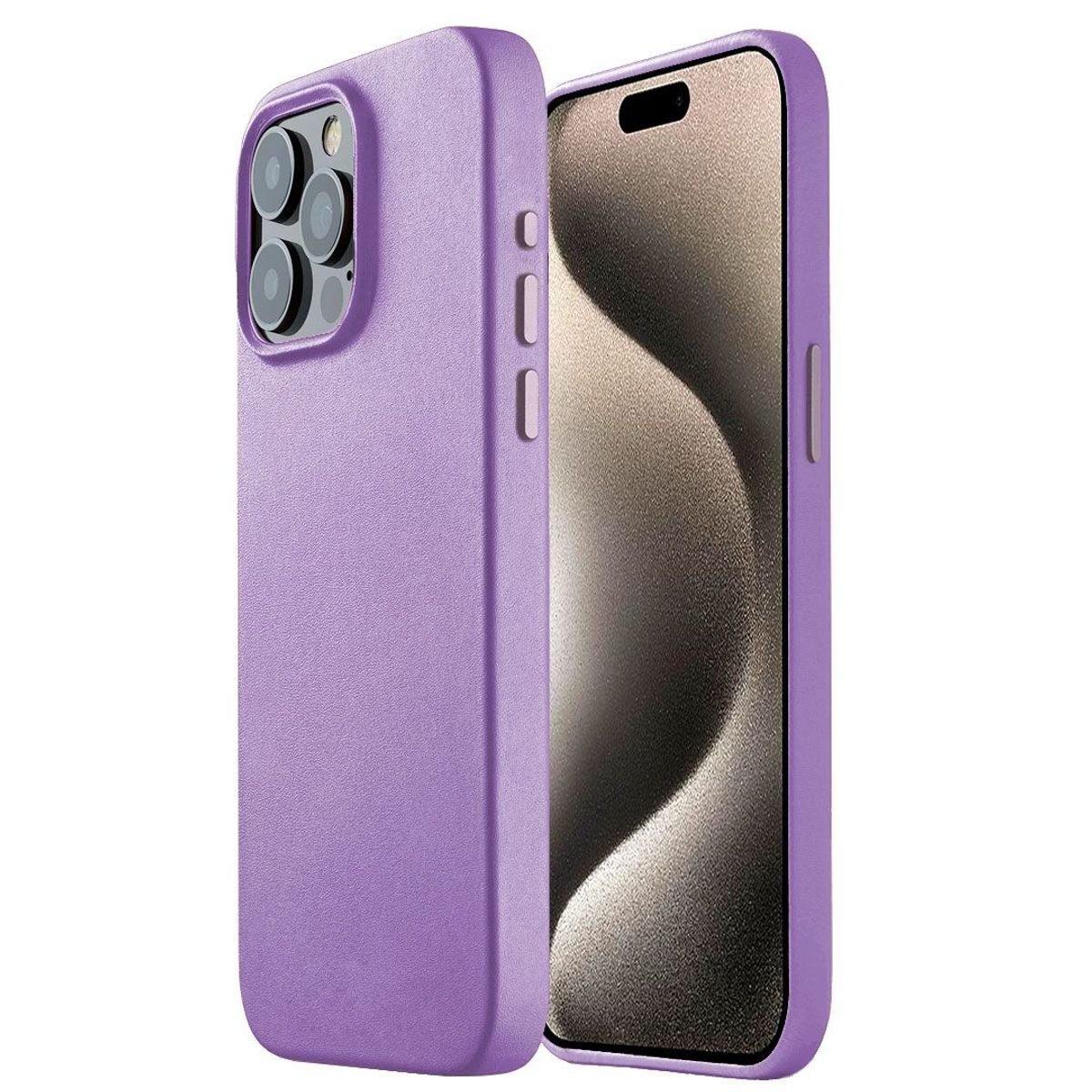 EPIPHONE - Estuche Leather Case Magsfe Compatible con iPhone 15 Pro max