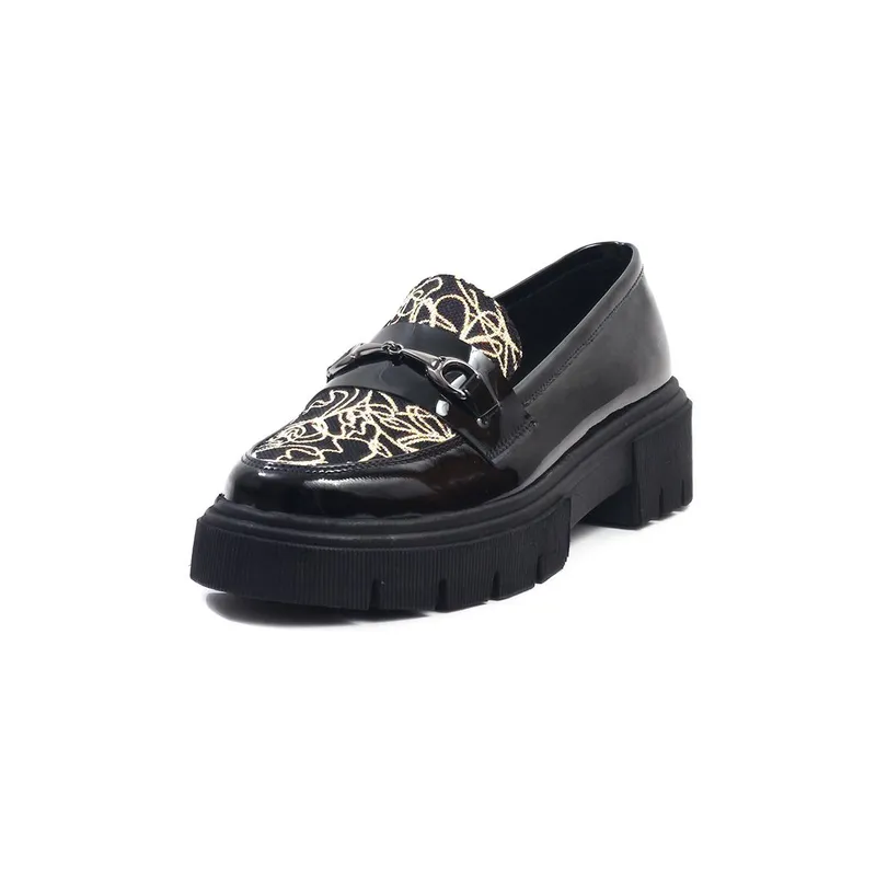 BALLERINA - Mocasines Negro Ballerinas Tania