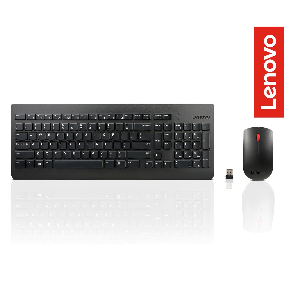 LENOVO - Combo de teclado y mouse inalámbrico Lenovo 510 (LA)