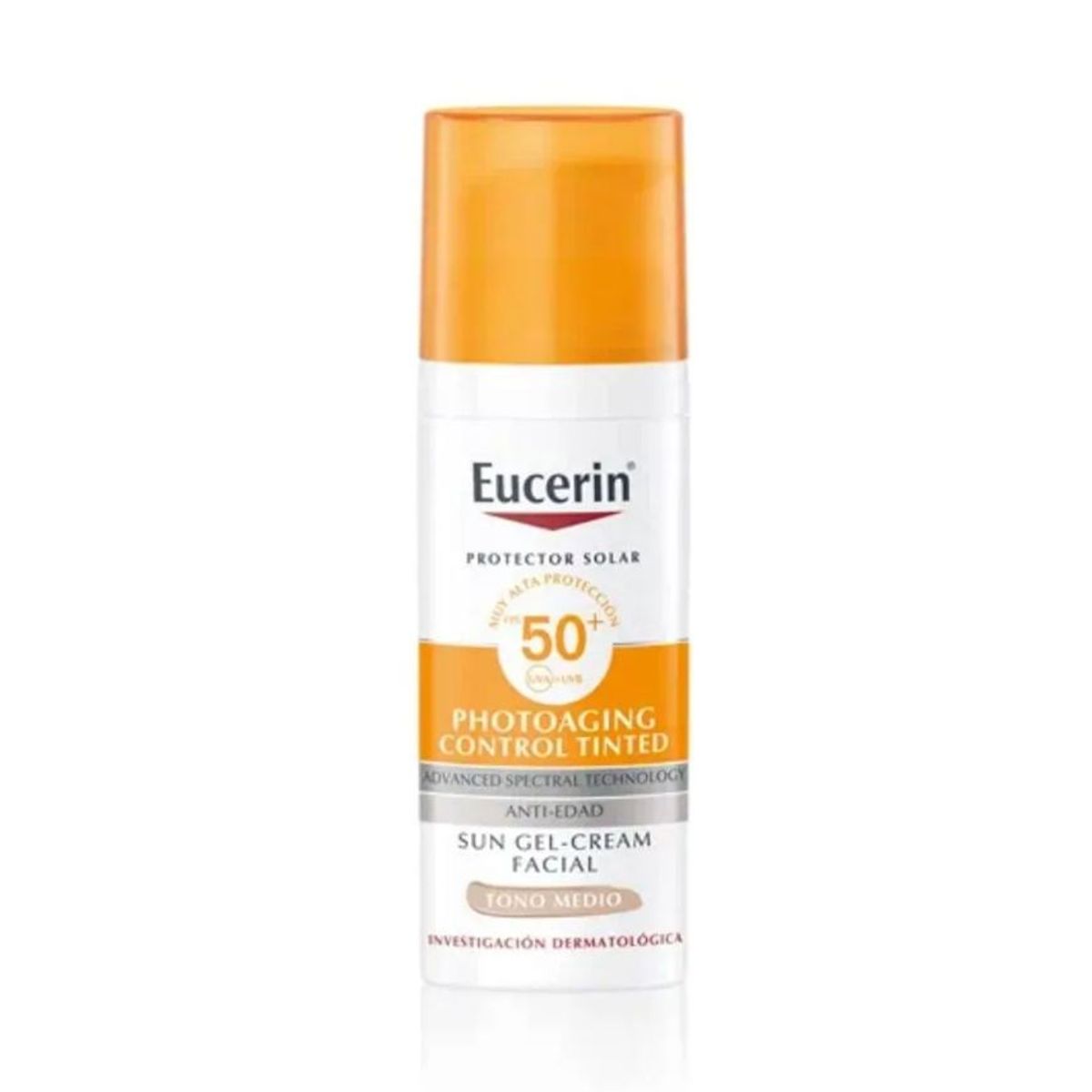 EUCERIN - Fotoprotector  Control Sun Fluid Color Medio FPS 50+ Eucerin
