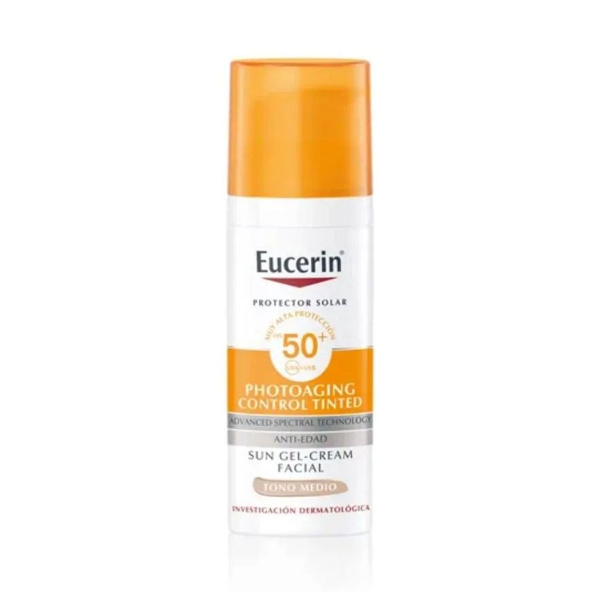 EUCERIN - Fotoprotector  Control Sun Fluid Color Medio FPS 50+ Eucerin