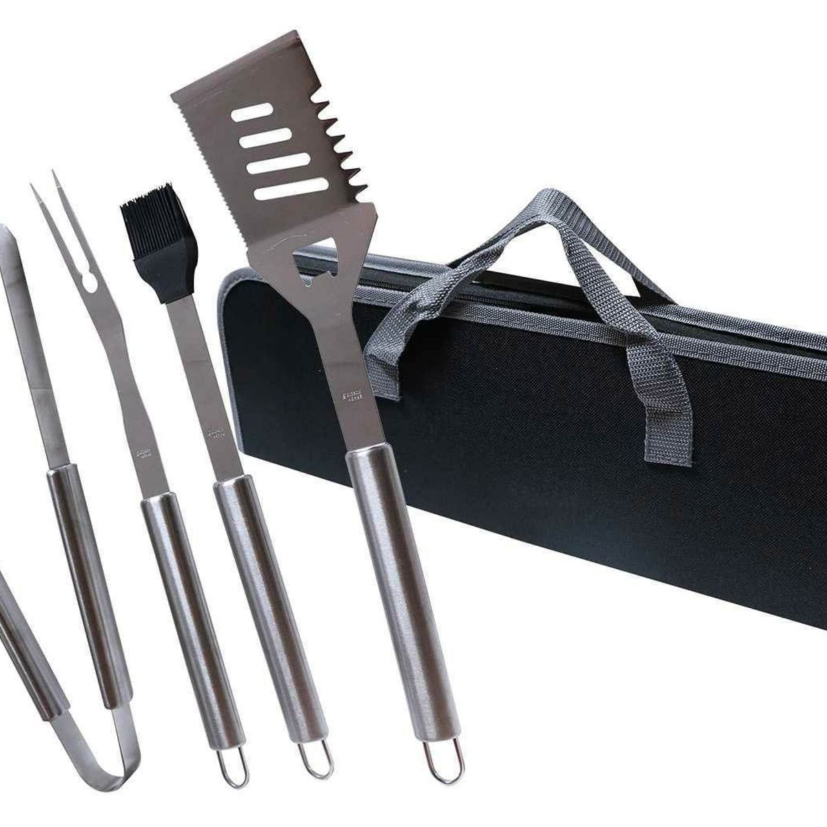 BOYDORR - Set De Utensilios BBQ De Acero Inoxidable Para Asador