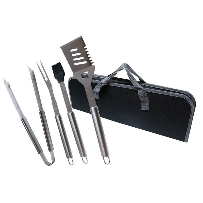 BOYDORR - Set De Utensilios BBQ De Acero Inoxidable Para Asador