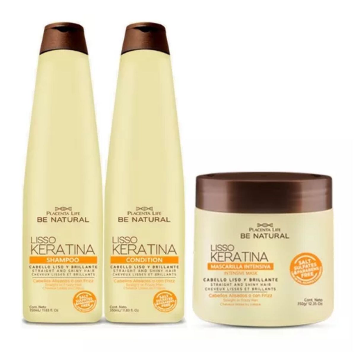 GENERICO - Kit Placenta Life Lisso Keratina Sam