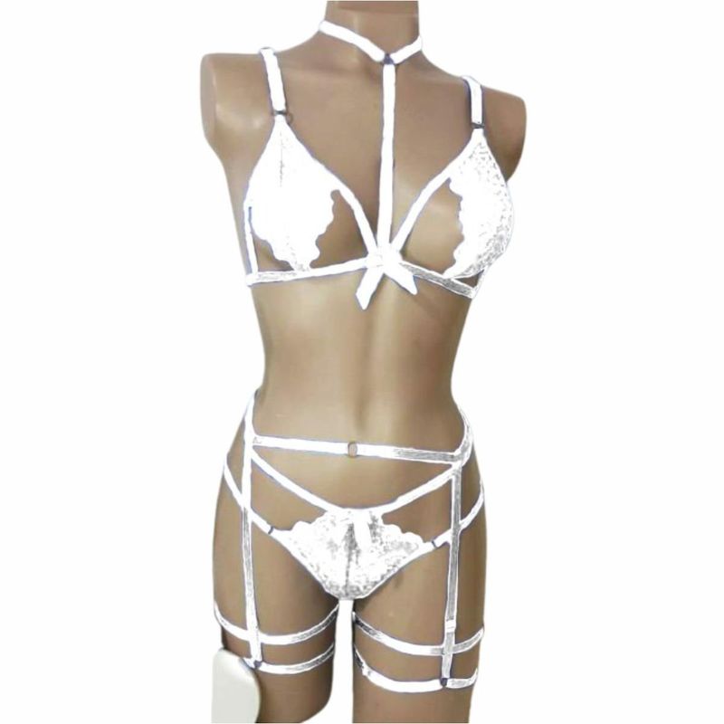 RAINBOW MODA - Conjunto Lenceria Sexy Ropa Interior Erotica