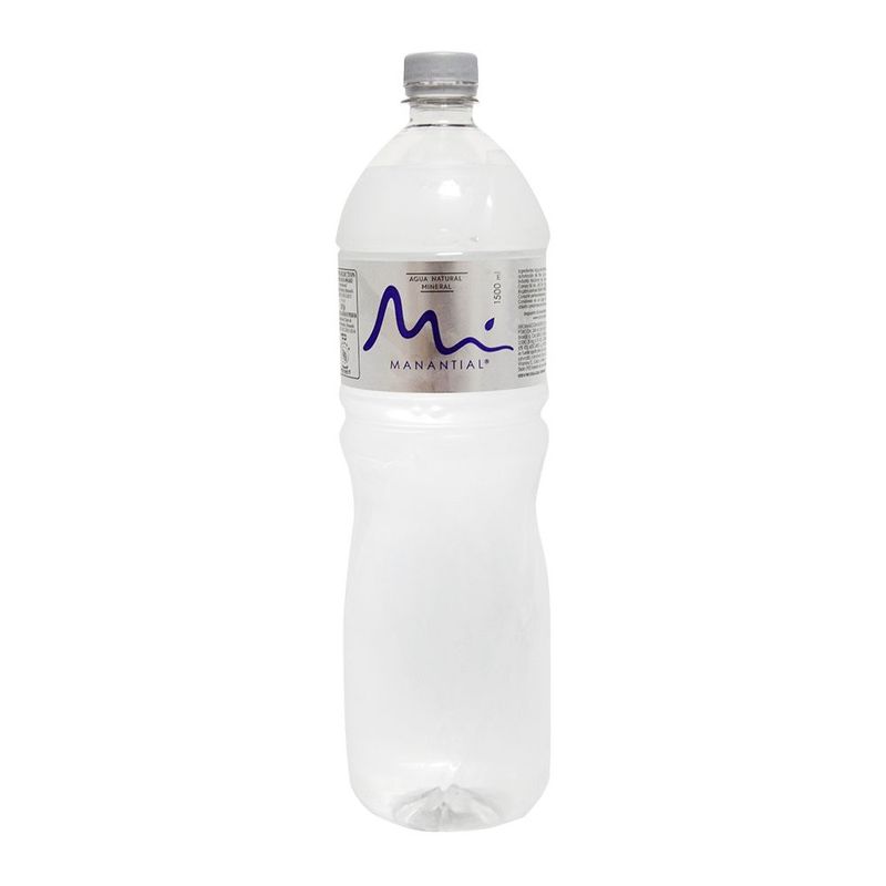 MANANTIAL - Agua 100% Natural X 1500Ml Manantial