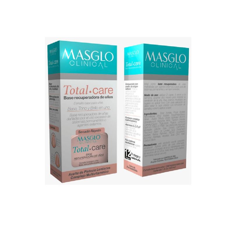 MASGLO - Base Masglo Total Care Regeneradora X 13.5ml