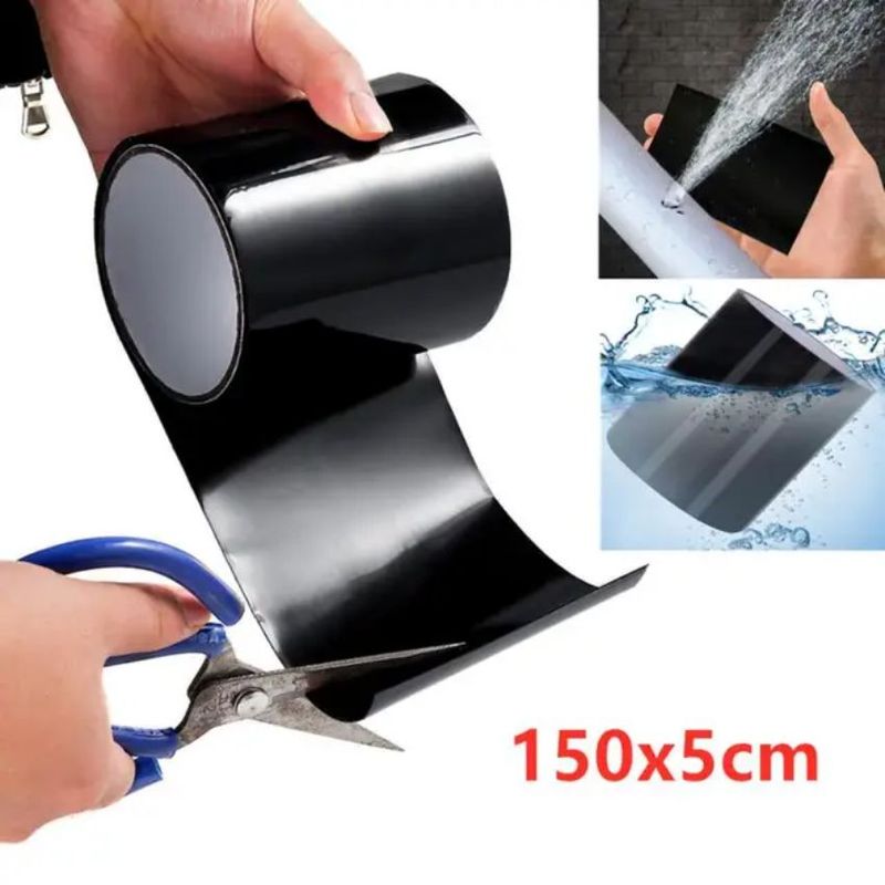 GENERICO - Cinta Adhesiva Repara Fugas Resistente Agua 1.5 M