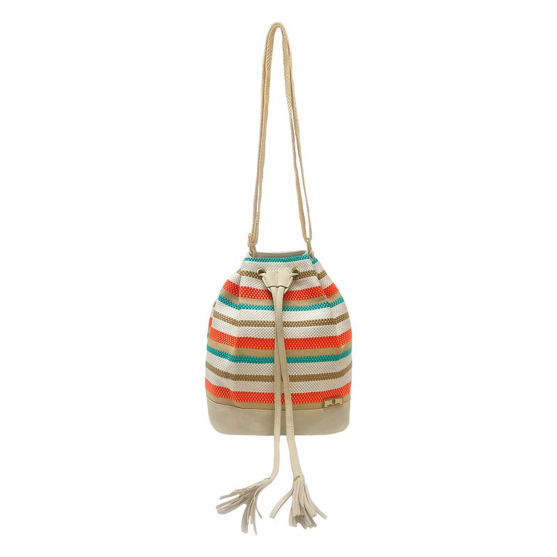 KARLA CHACON - Bolso Manos libres Bucket Dama Mujer Karla Chacon Aria-