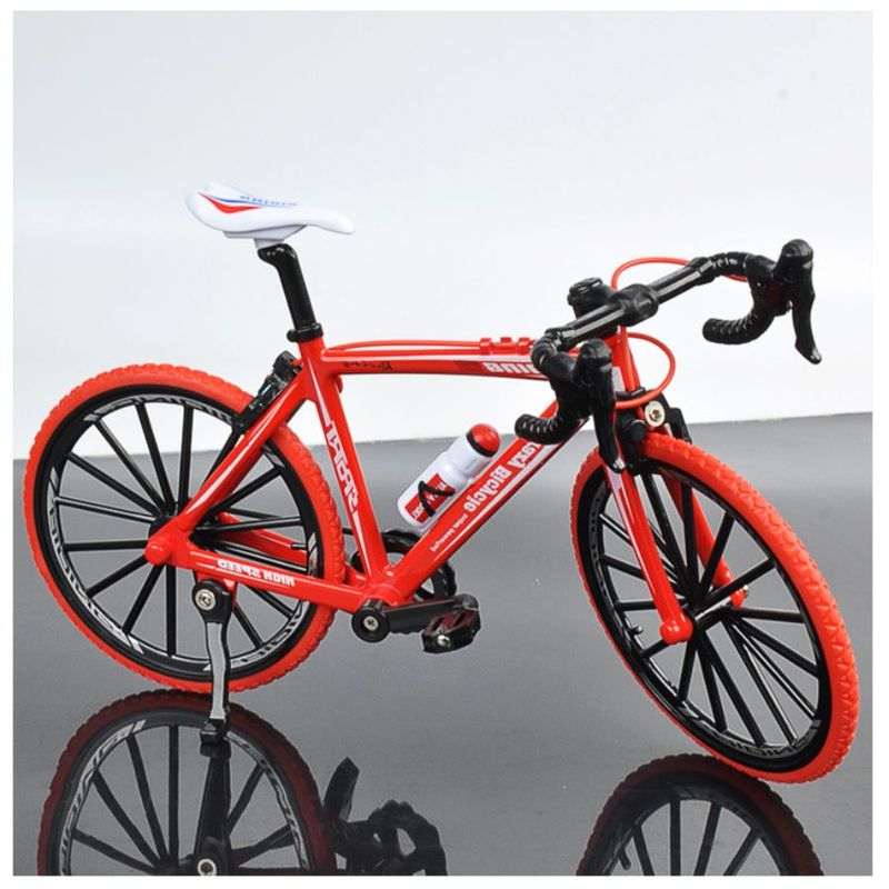 GENERICO - Bicicleta Miniatura Bicicleta A Escala De Montaña 110 Rojo