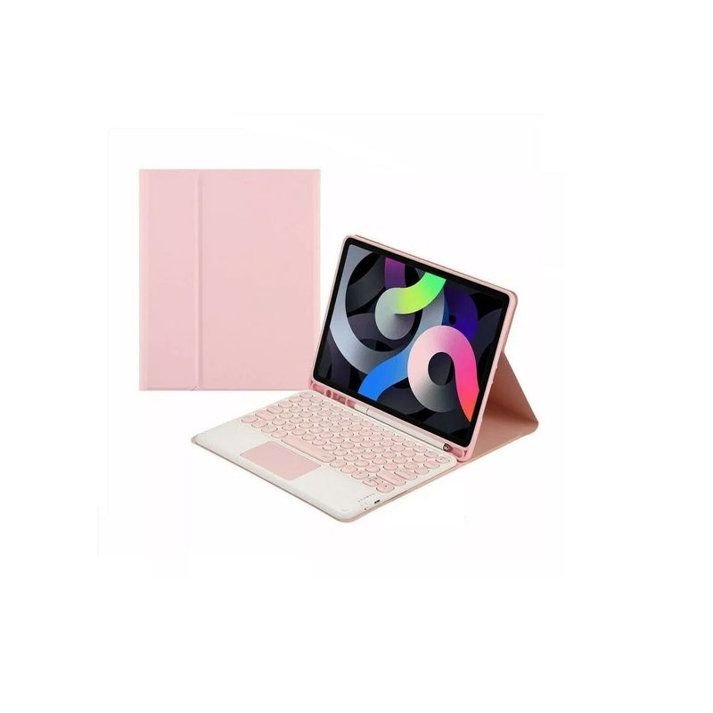 GENERICO - Estuche teclado bluetooth + trackpad Samsung a7 lite 8.7 t220 t225