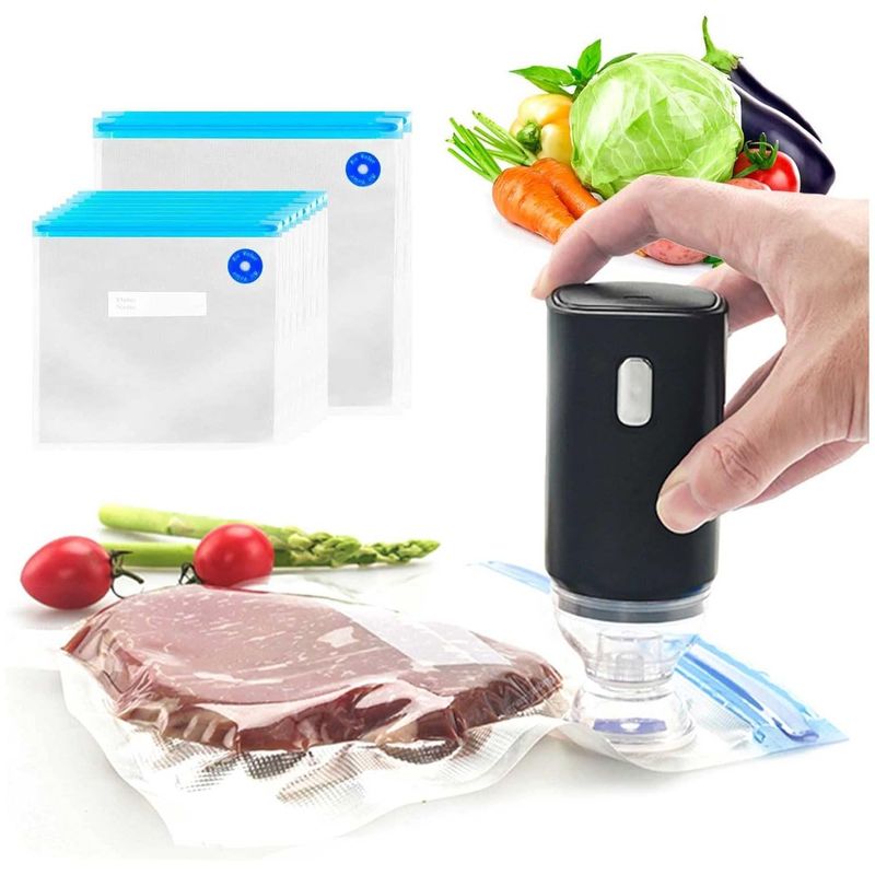 ONE PIXEL - Máquina Selladora Al Vacío Para Alimentos De Mano Almacenamiento