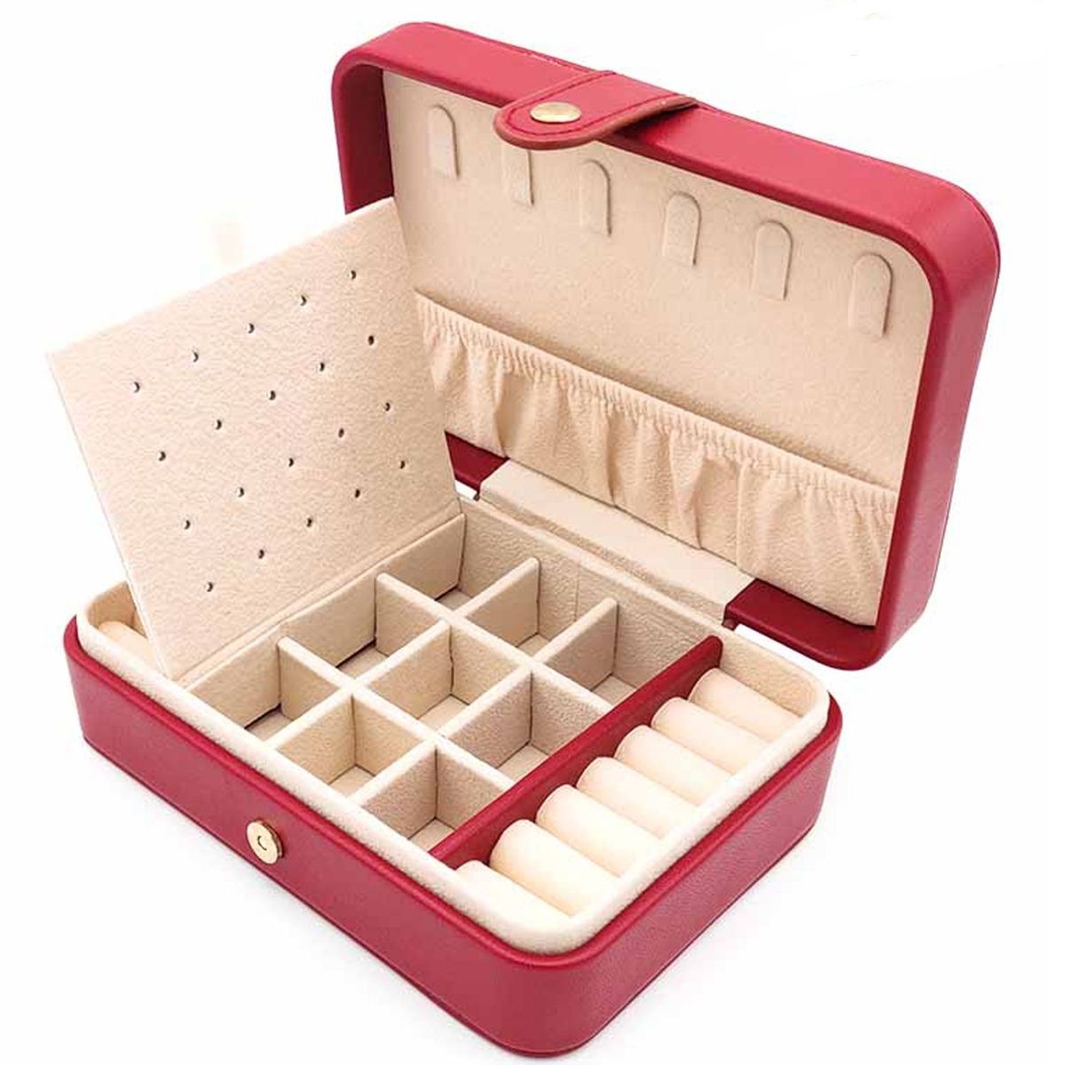 ONE PIXEL - Joyero Viaje Organizador De Joyas Multiusos Blanco