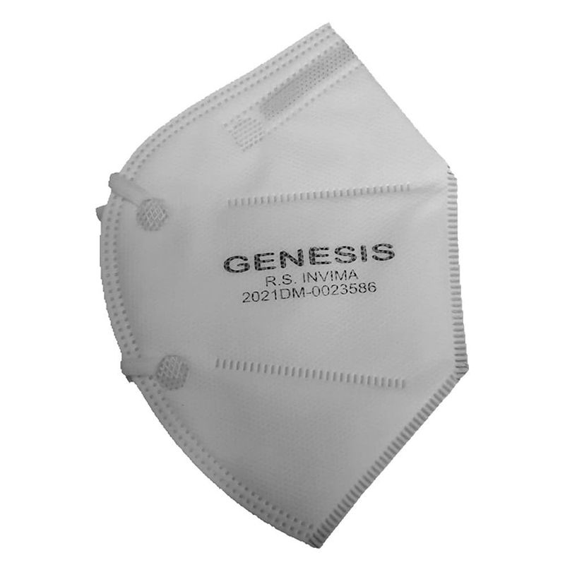 GENESIS - Tapaboca Genesis Termosellado 5 Capas Bolsa X 1Und