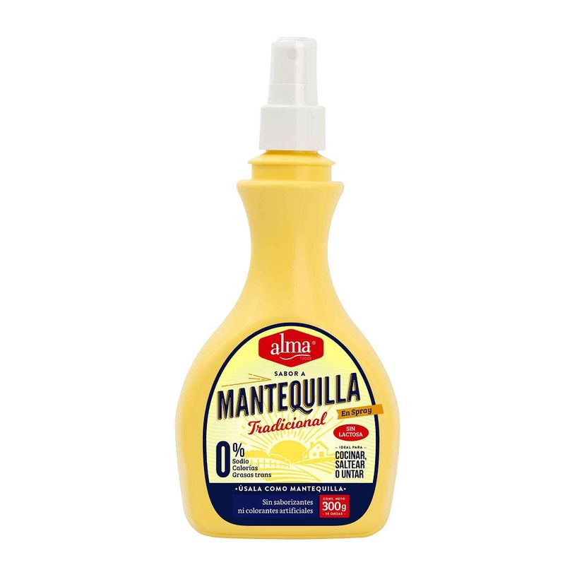 ALMA - Mantequilla Alma Sabor Tradicional Spray X 300g