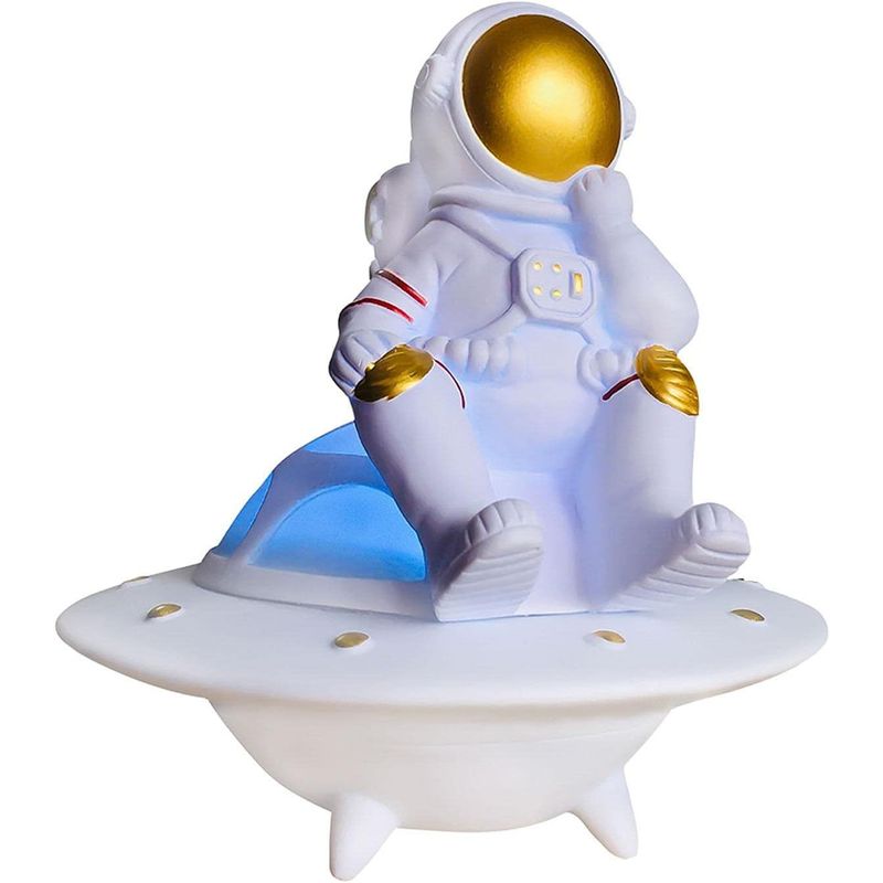 GENERICO - Altavoz Bluetooth luminoso de astronauta Y-586