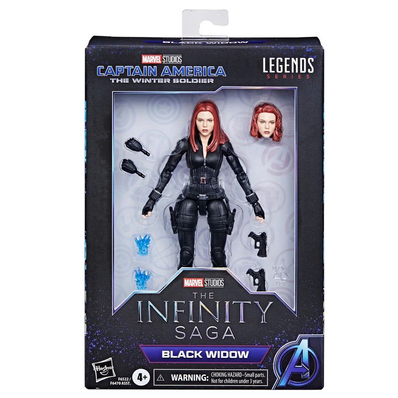 HASBRO - Figura Black Widow Captain Winter Infinity Sa Marvel Legends