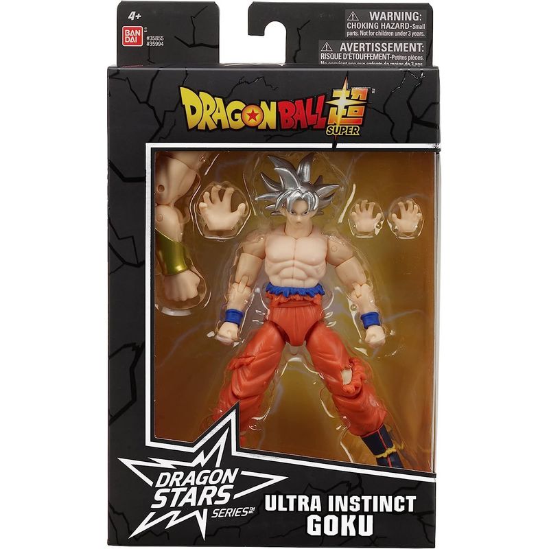BANDAI - Figura Acción Goku Ultra Instinto Plata Dragon Stars Bandai