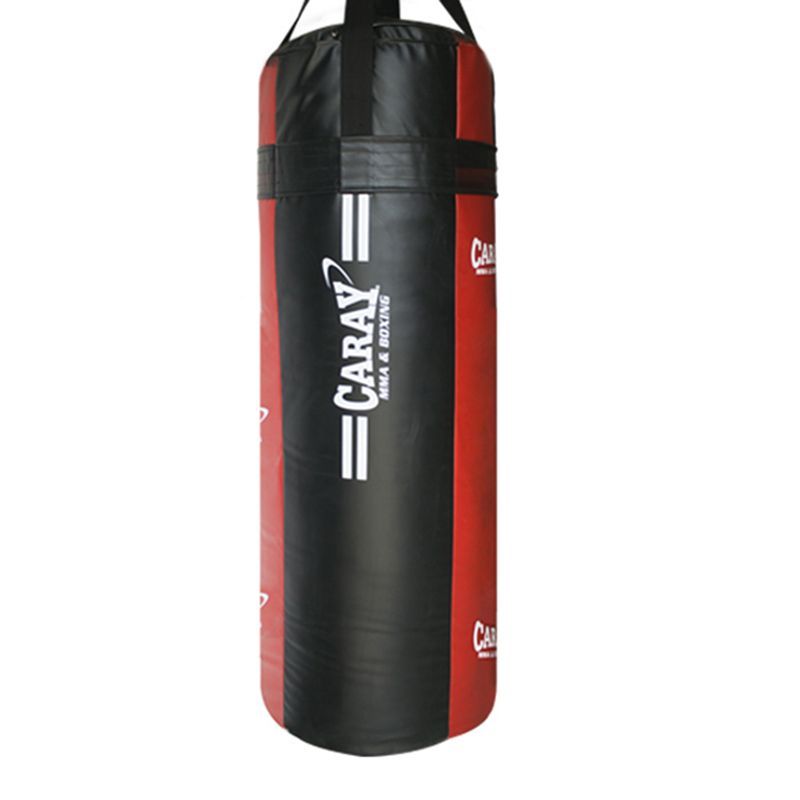 CARAY - Saco De Boxeo Profesional Negro/Rojo 1,20 MTS  x 40