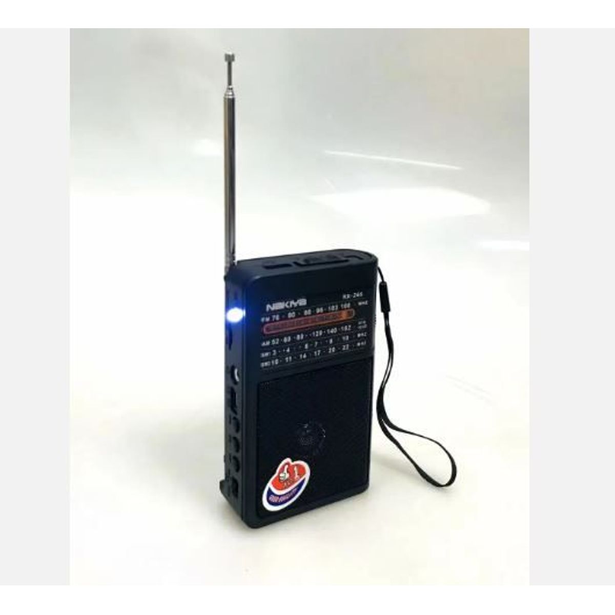 GENERICO - Mini radio portátil recargable Am Fm