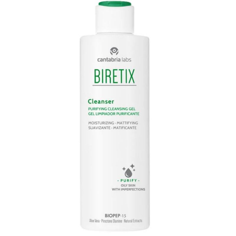 BIRETIX - Biretix Cleanser Gel Limpiador x 200ml - Cantabria Labs123