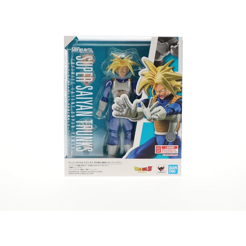 BANDAI - Figura Super Saiyan Trunks Dragon Ball Sh Figuarts Bandai