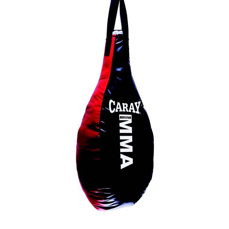 CARAY - Saco De Boxeo Pera Negro/Rojo 1,20 MTS x 40 CMS